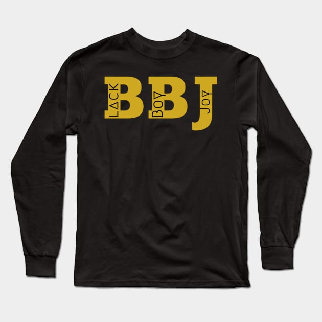 Black Boy Joy Long Sleeve T-Shirt by F[_]CK A Designer